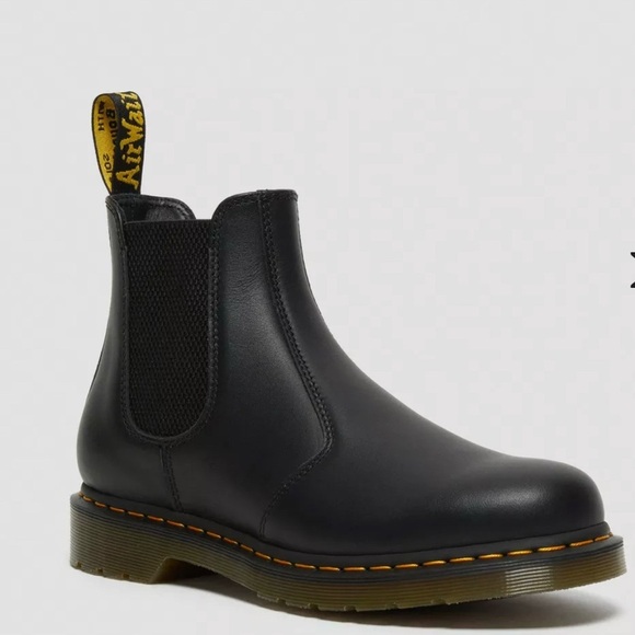 Dr.Martens 2976 WOMAN NAPPA LEATHER CHELSEA BOOTS  Black size 8 - Picture 7 of 12